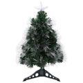vidaXL Umelý vianočný stromček Zelená 64 cm PVC