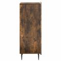 vidaXL Zásuvkový kabinet 33 x 34,5 x 92 cm Kompozitné drevo Dymový dub