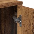 vidaXL Servírovacia skriňa 2 ks Staré drevo 60 x 31 x 70 cm