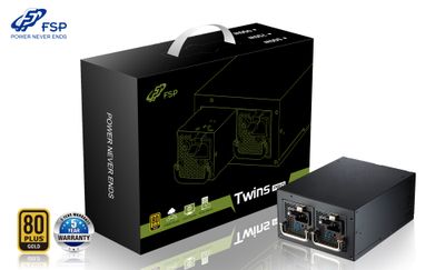 FSP TWINS PRO/500W/ATX/80PLUS Gold/Retail