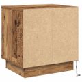 vidaXL Nočný stolík 2 ks Staré drevo 44 x 34,5 x 45 cm
