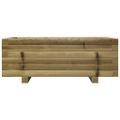 vidaXL Záhradný kvetináč 70x40x26,5 cm impregnovaná borovica