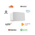 Sonos Five Bílá Reproduktor, Wi-Fi, stereo zvuk, 3 tweetery, 3 stredobasové menice, 6 zesilovacu trídy D, 3,5mm vstup, Trueplay, Apple AirPlay 2,
