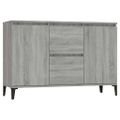 vidaXL Komoda sivý dub sonoma 102x35x70 cm spracované drevo