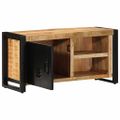 VidaXL TV skrinka 80x30x40 cm Masívne hrubé drevo Mango