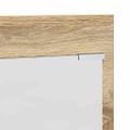 vidaXL Vešiak na stenu Nástenná montáž Sonoma dub 70 x 10 x 90 cm