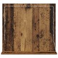 vidaXL Toaletné zrkadlo Staré drevo 60 x 55 x 18 cm Obdĺžnikový