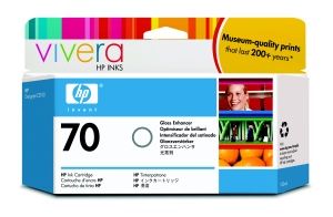 HP no 70 gloss enhancer ink cartridge, C9459A