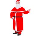 Vianočný kostým Santa Clausa s dlhým kabátom