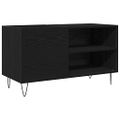 vidaXL Skrinka na gramofónové platne Čierny dub 85 x 38 x 48 cm