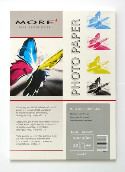 Armor hladený ColorLaser papier 200g/m2 25xA4 gloss