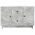 vidaXL Servírovacia skriňa so zásuvkou Betónovo sivá 89 x 34,5 x 60 cm