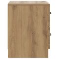 vidaXL Nočný stolík 2 ks Dub artisan 43 x 34,5 x 44,5 cm