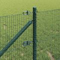 vidaXL Zváraný drôtový plot s hrotmi 10 x 0,6 m Oceľ s PVC povrchom