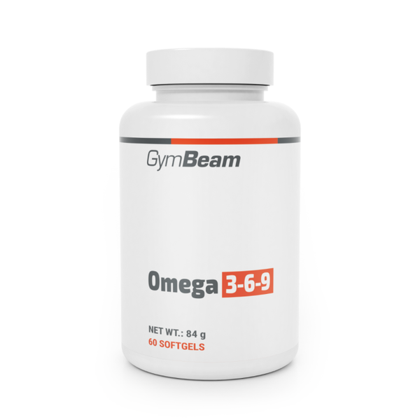 Omega 3-6-9 - GymBeam, 60 kaps.