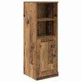 vidaXL Highboard 3 ks Staré drevo 132 x 35,5 x 103,5 cm