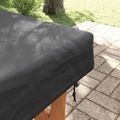 vidaXL Pochranný obal na stôl 162 x 92 x 15 cm látka Obdĺžnikový