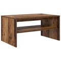 vidaXL Konferenčný stolík Staré drevo 80 x 50 x 40 cm Kompozitné drevo