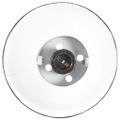 vidaXL Industriálna nástenná lampa, čierna 65x25 cm E27