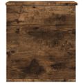 vidaXL Úložný box dymový dub 40x42x46 cm kompozitné drevo