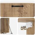 vidaXL Nástenná TV skrinka 78,5 x 41 x 30 cm Dub artisan