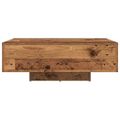 vidaXL Staré drevo 85 x 55 x 31 cm Kompozitné drevo