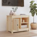 vidaXL TV skrinka 70x36,5x52 cm masívna borovica