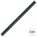 vidaXL PVC ochranná páska na ochranu súkromia 35x0,19 m matná zelená