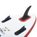 vidaXL Stand up paddleboard SUP, nafukovací, červeno biely