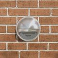 vidaXL Kryty vzduchových ventilátorov 2 ks Strieborná 200 mm