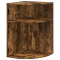 vidaXL Koncový stôl Dymová dub 39,7 x 39,7 x 60 cm Kompozitné drevo