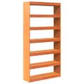 vidaXL Knižnica/deliaca stena 100x35x199,5 cm borovicový masív