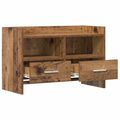 vidaXL TV skrinka 71,5 x 33 x 47 cm Staré drevo Kompozitné drevo