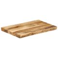 vidaXL Stolová doska živá hrana 60x40x2,5 cm masívny surový mangovník