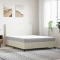 vidaXL Taštičkový pružinový matrac stredne tvrdý 160x200 cm