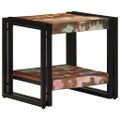 vidaXL Konferenčný stolík 40 x 40 x 38 cm Masívne obnovené drevo