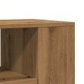 vidaXL TV skrinka kolieska dub artisan 102x34,5x43cm kompozitné drevo