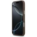 Puzdro Guess pre iPhone 17 Pro Max HC MAGSAFE PU S/ 4G PU STRIPE hnedé