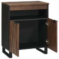 vidaXL Servírovacia skriňa Hnedá 60 x 33 x 75 cm mangový masív