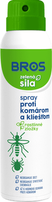 06297 Bros Zelená sila spray proti komárom a kliešťom 90 ml