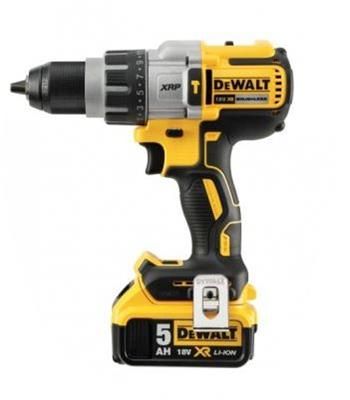 Dewalt Akumulátorová bezuhlíková příklepová vrtačka/šroubovák 18 V XR Li-Ion XRP DCD996P2-QW, 18V XRP, 2x akumulátor Li-Ion / 5,0 Ah