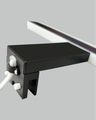 Q-308B LED 8W/680lm/4000K zrkadlové svietidlo 30cm - čierne QTEC