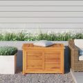 vidaXL Záhradný úložný box s vreckom 90x50x58 cm masívny teak
