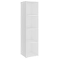 vidaXL TV skrinky 2 ks biele 142,5x35x36,5 cm drevotrieska