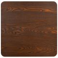 vidaXL Bistro stolík tmavohnedý 80x80 cm MDF