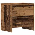 vidaXL Nočný stolík 2 ks Staré drevo 45 x 34 x 44,5 cm