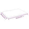 vidaXL Podlahová rohož na laminátovú podlahu/koberec 90 cm x 120 cm