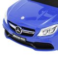 vidaXL Odrážacie auto Mercedes-Benz C63 modré
