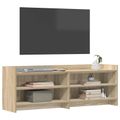 vidaXL TV skrinka 135 x 33 x 47 cm Dub sonoma Kompozitné drevo
