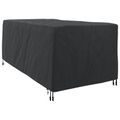 vidaXL Pokrývka na ležadlá Jednofarebný Čierna 205 x 100 x 70 cm látka